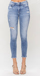 Flying Monkey High Rise Crop Skinny Jean