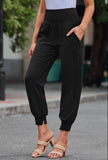 Pocketed Casual Jogger in Black