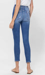 VERVET BY FLYING MONKEY HIGH RISE CROP SKINNY JEANS