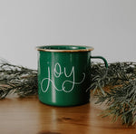 Joy Galvanized Steel Coffee Mug