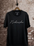 Black Nebraska Graphic Tee