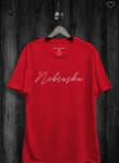 Red Nebraska Graphic Tee