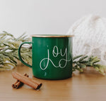 Joy Galvanized Steel Coffee Mug