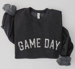 Game Day Crewneck in Dark Heather Grey