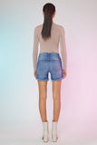 KANCAN ECO FRIENDLY HIGH RISE DENIM SHORTS JEANS