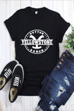 YellowStone Unisex Bella Canvas Graphic Tee in Black